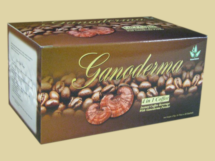 4-1 Healthy Coffee with Ganoderma - Creamer and Sugar (20 pk/box) - Click Image to Close